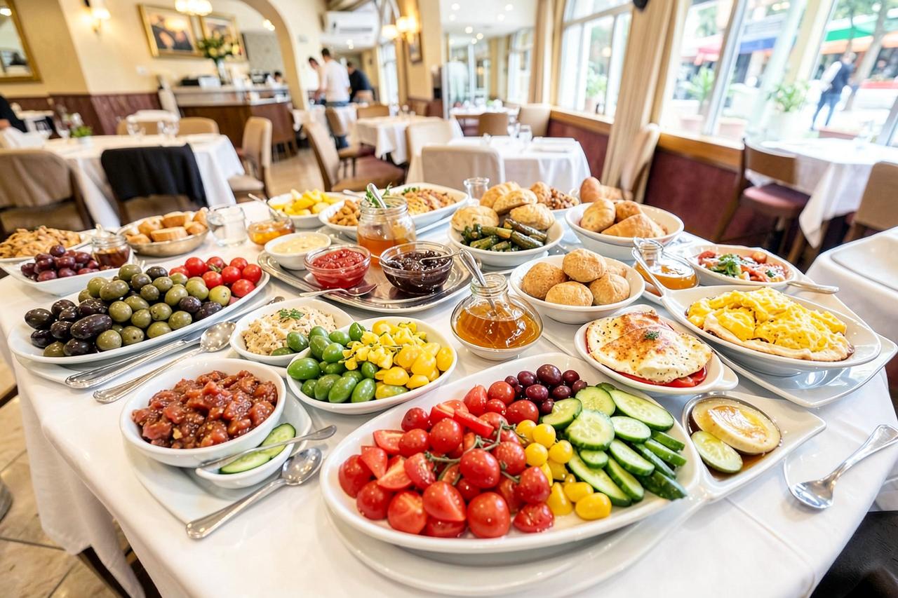 Yayla Otel İzmir açık büfe kahvaltı